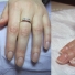 manicure hybrydowy french z kwiatami akrylowymi Agnieszka