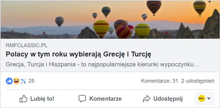 Samolot i płomień wśród reakcji na Facebooku. Skąd się wzięły?
