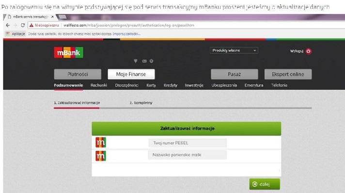Uwaga na fałszywe maile! Znany bank znów ostrzega przed oszustami
