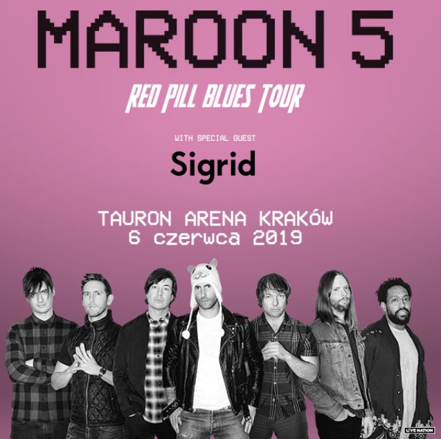 Maroon 5 w Polsce! Grupa zagra na scenie Tauron Areny w Krakowie!