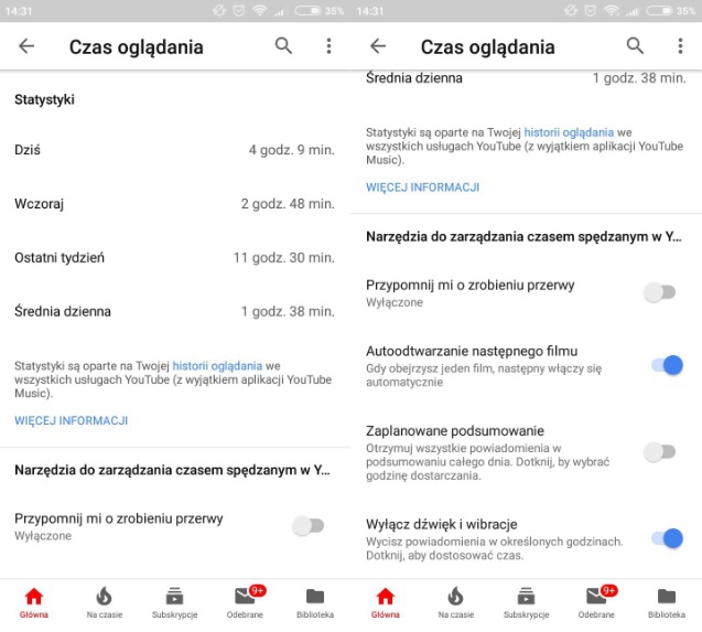 Już teraz możesz sprawdzić jak długo oglądasz filmiki na YouTube! 