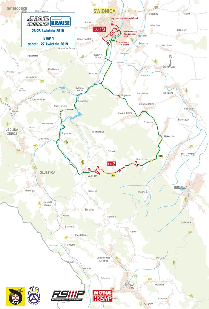 Dziś początek 47. Rajdu Świdnickiego-Krause. Na liście startowej aż 70 załóg!                            