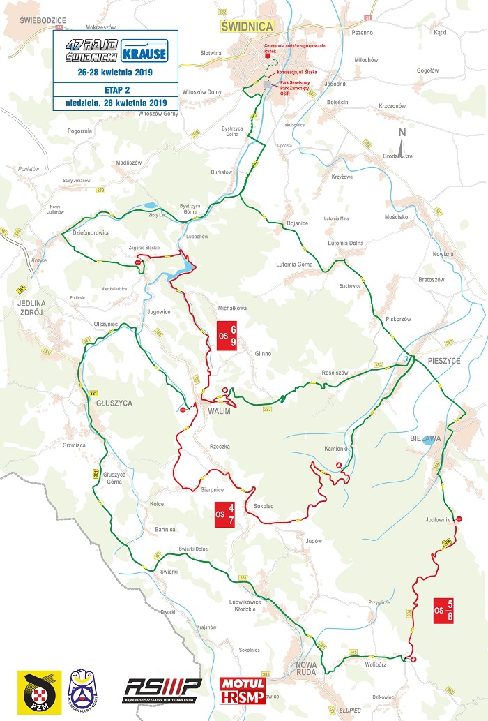 Dziś początek 47. Rajdu Świdnickiego-Krause. Na liście startowej aż 70 załóg!                            