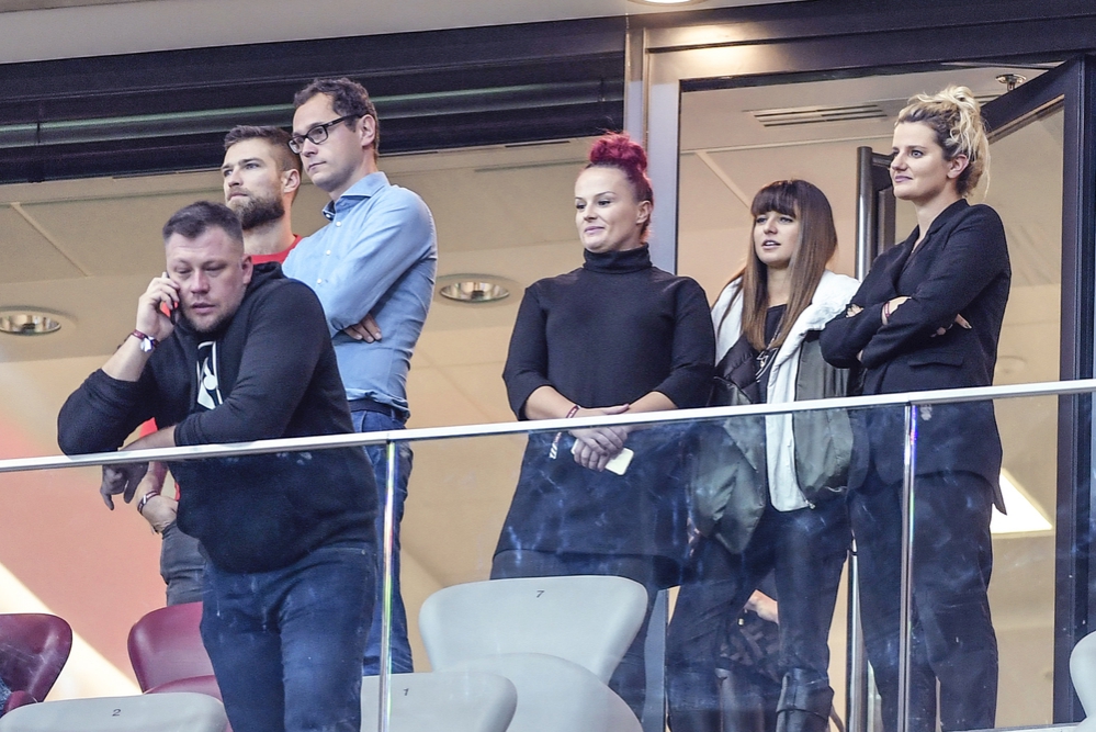 Wygrana biało-czerwonych nad Macedonią. Zobacz kto kibicował piłkarzom z trybuny stadionu