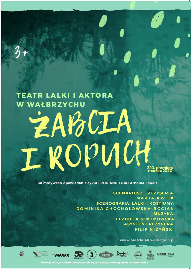 "Żabcia i Ropuch" zawitają w Teatrze Lalki i Aktora w Wałbrzychu. Kiedy prapremiera?
