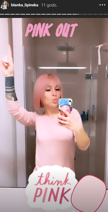 Blanka Lipińska przefarbowała włosy na różowo! Pisarka przeszła metamorfozę podczas kwarantanny