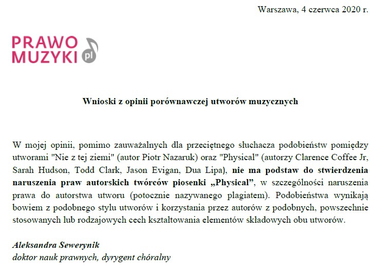 "Nie z tej ziemi" Roksany Węgiel i Małego TGD to kopia przeboju Duy Lipy? Opublikowano ekspertyzę