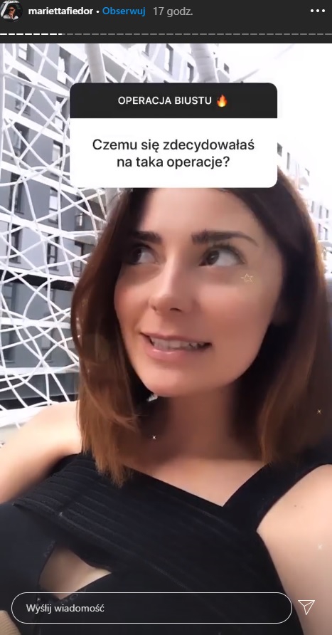 Marietta z "Love Island" przeszła operację powiększenia piersi! Pokazała zdjęcie po i ujawniła koszt                          