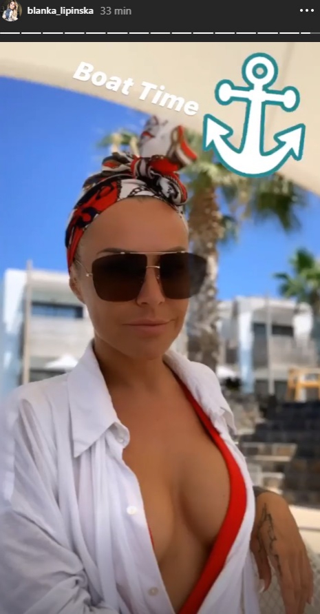 Blanka Lipińska w bikini. Autorka "365 dni" na gorących zdjęciach z urlopu z Baronem