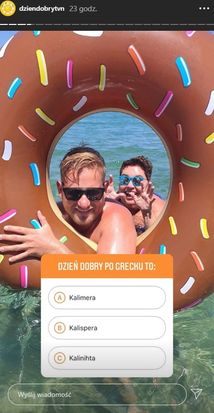 Prokop bez koszulki, Wellman w basenie w bikini. Prowadzący "Dzień dobry TVN" w wakacyjnym wydaniu