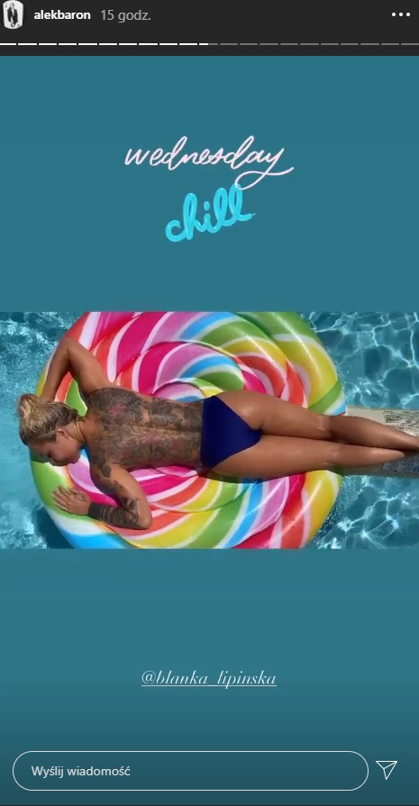 Blanka Lipińska opala się topless. Baron opublikował gorące nagranie z urlopu