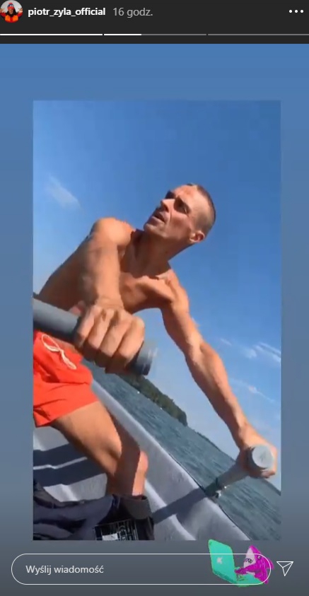 Domniemana partnerka Piotra Żyły w bikini na łódce. Skoczek też pochwalił się zdjęciem znad wody