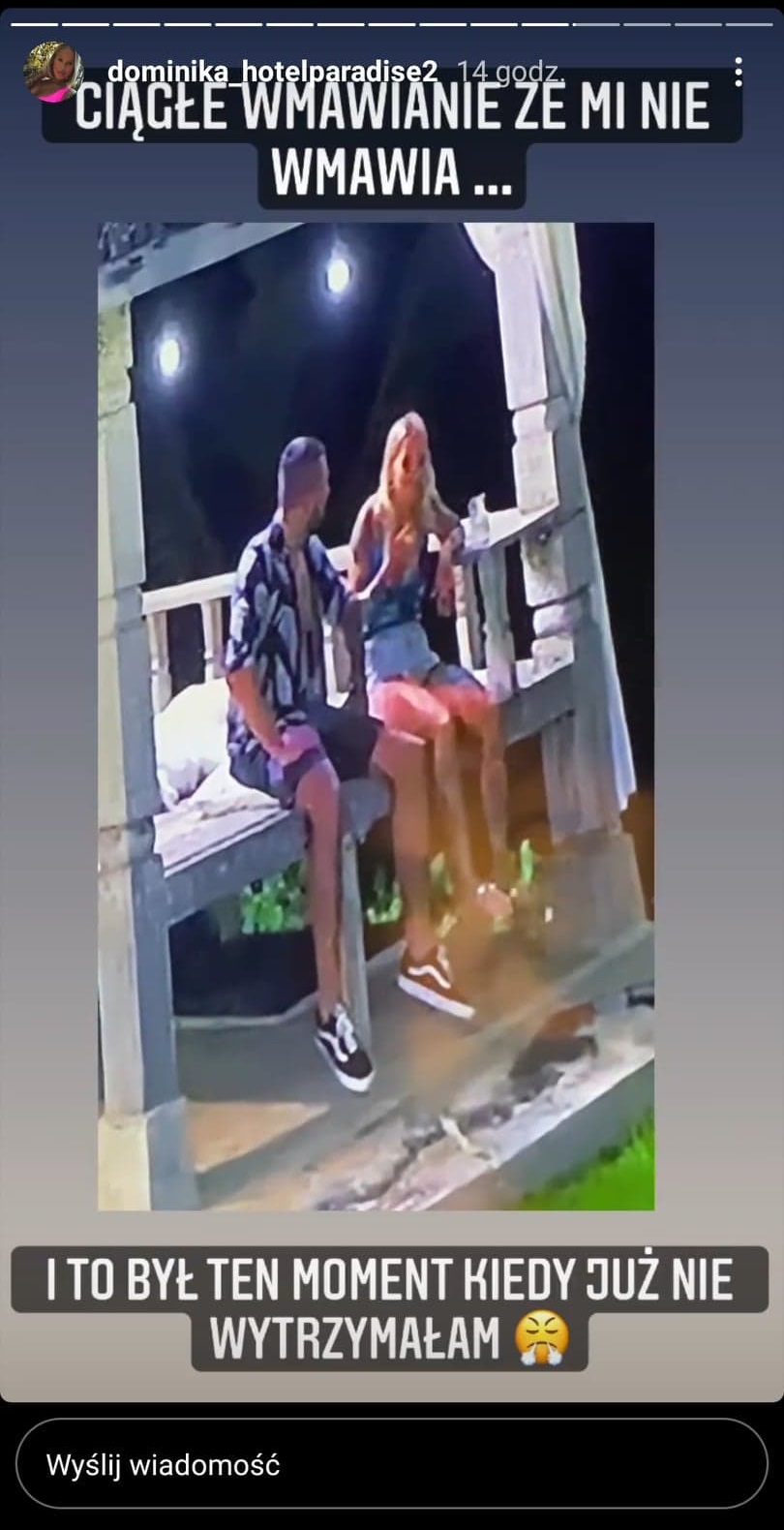 Dominika z "Hotelu Paradise" ostro o Arturze. Nie wytrzymała i zamieściła mocny komentarz. "Ale toxik"