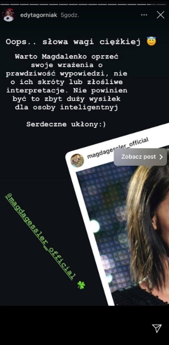 Edyta Górniak i Magda Gessler w wojnie na słowa? Mocna wymiana zdań w sieci 