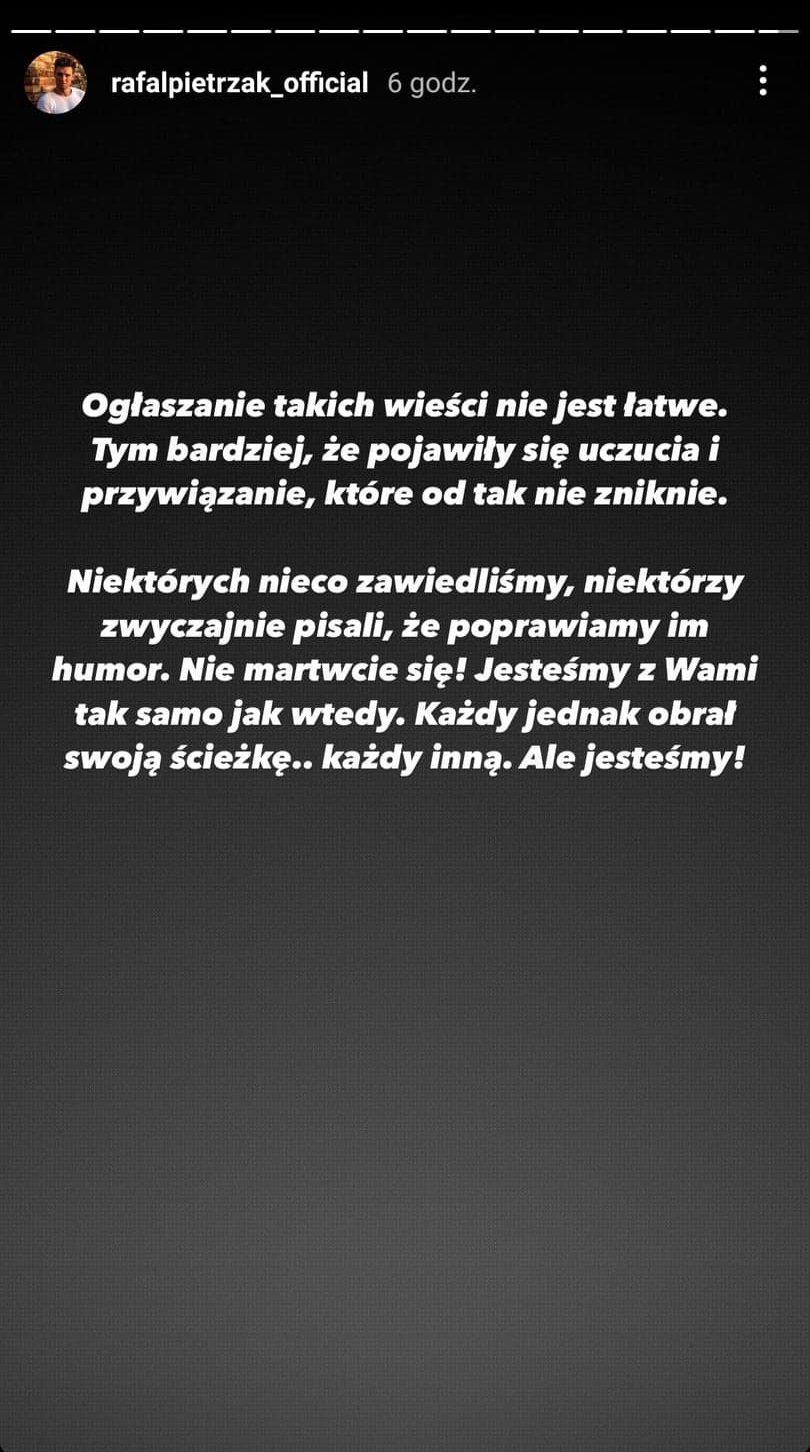 Rafał z "Love Island" ogłosił rozstanie z Olą! "Chcę mieć dziewczynę dla siebie, nie dla wszystkich"