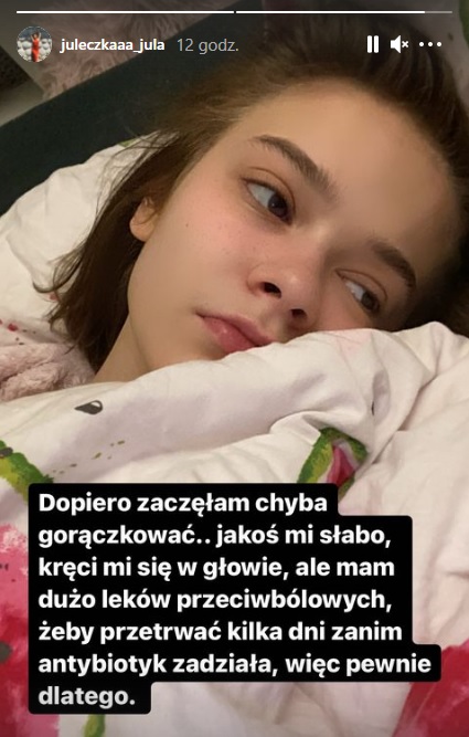 Julia Wróblewska opowiedziała o problemach ze zdrowiem. Konieczna była wizyta w szpitalu!