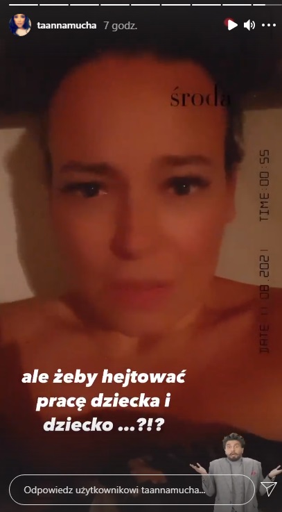 Anna Mucha nie wytrzymała. W ostrych słowach odpowiedziała na hejt w stronę jej córki! "Nie zniżę się do Twojego poziomu"