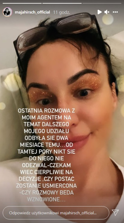 "BrzydUla 2". Maja Hirsch żegna się z serialem?! Zaskakująca wypowiedź aktorki!