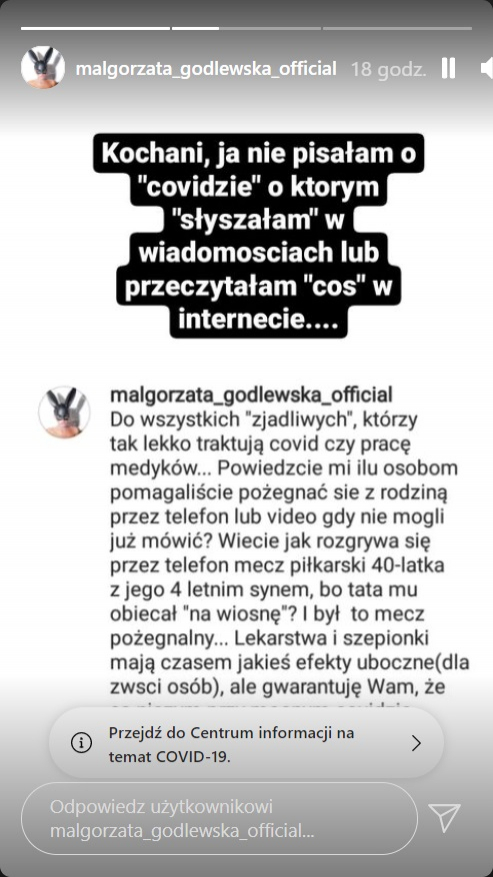 Małgorzata Godlewska wyróżniona przez ministra. Dostała odznakę za zasługi [FOTO]