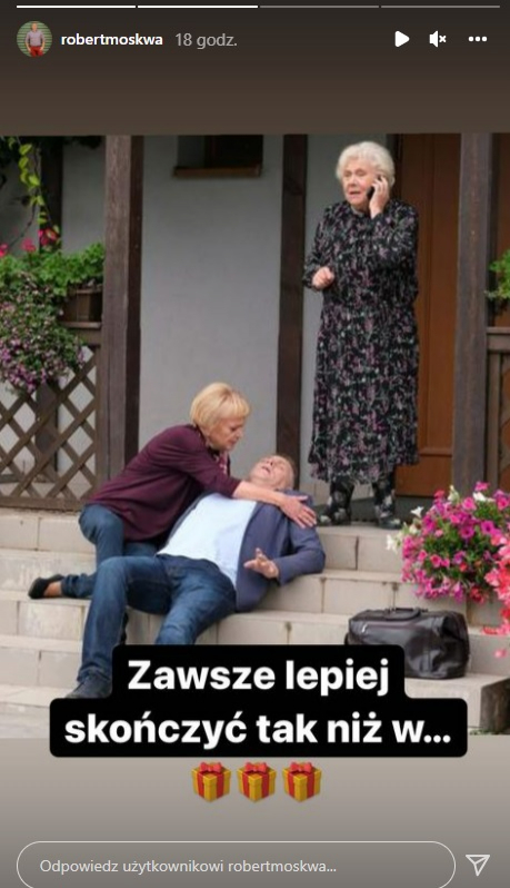 Robert Moskwa żegna się z "M jak Miłość"? Jego wpis może zaskoczyć!
