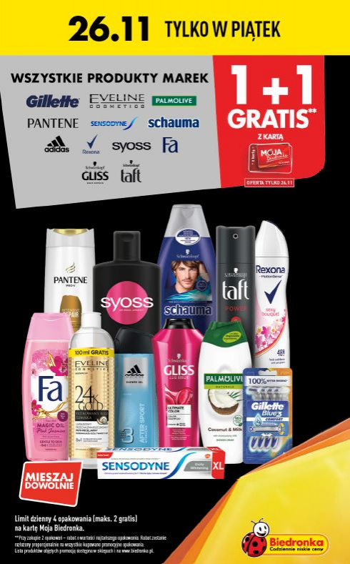 Biedronka zaskakuje na Black Friday! Ekspres za darmo, a przy zakupie wybranych produktów drugi gratis!