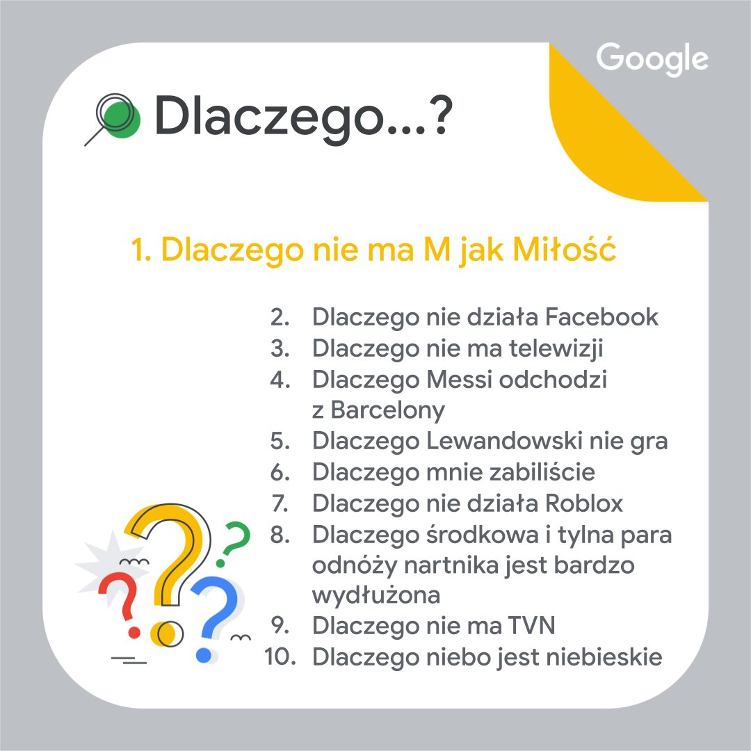 Dlaczego nie ma 