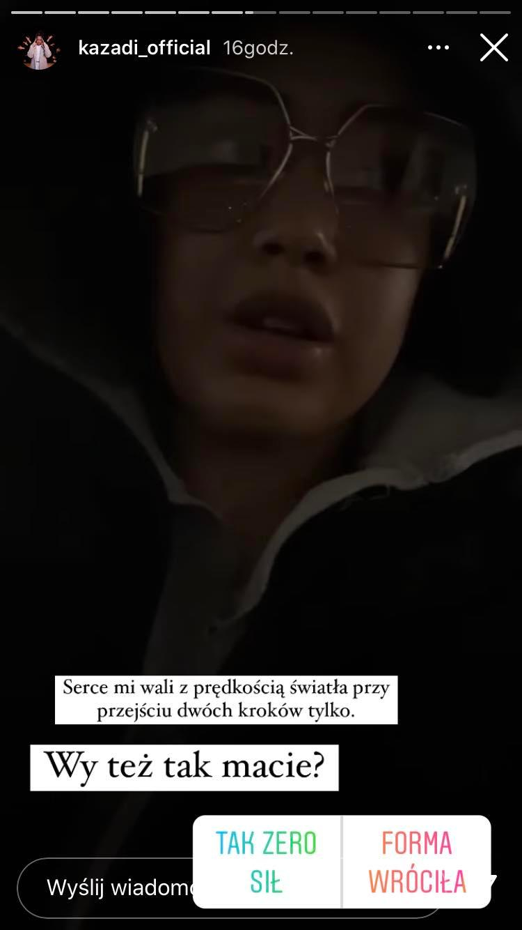 Patricia Kazadi zmaga się z powikłaniami po chorobie. "Serce mi wali z prędkością światła"