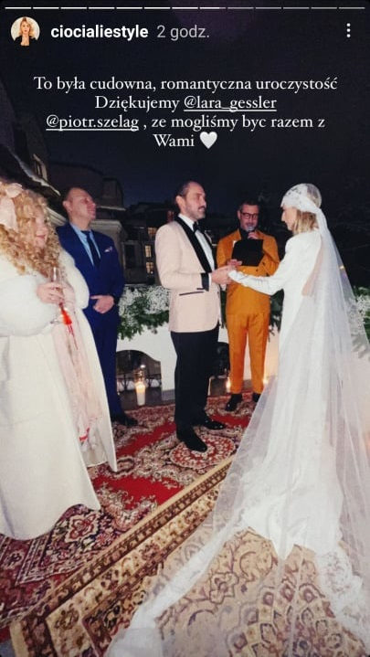 Lara Gessler po raz drugi wzięła ślub! Bajkowe wesele w Zakopanem [ZDJĘCIA]