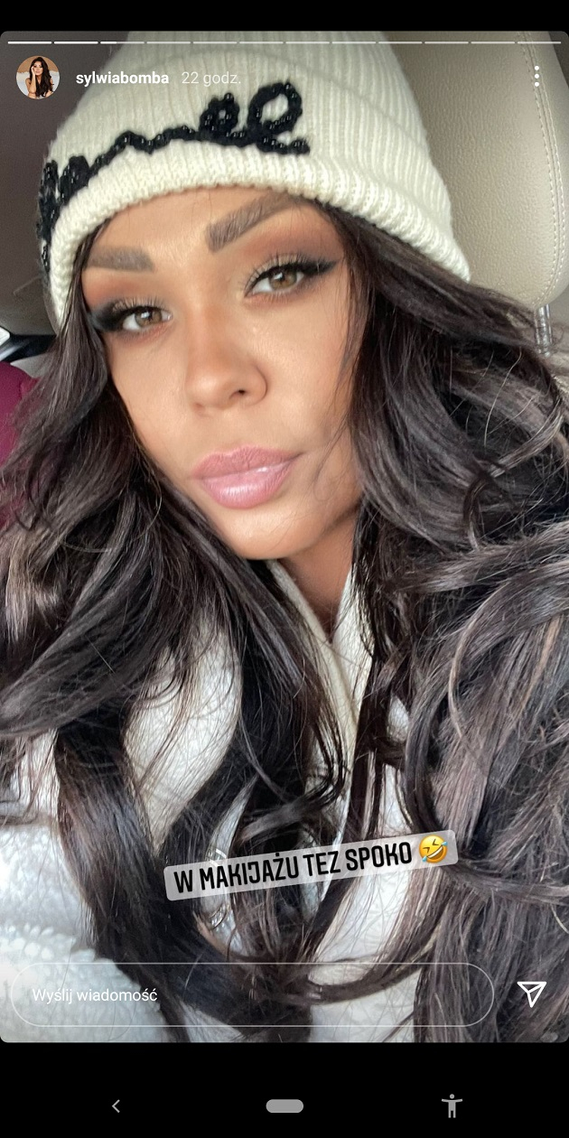Sylwia Bomba bez grama makijażu. "Kiedyś bym nigdy się tak nie pokazała, nie wyszłabym nawet z domu" [FOTO]