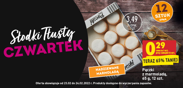 Pączek za 29 groszy w Biedronce! Sieć sklepów przygotowała wyjątkowe promocje