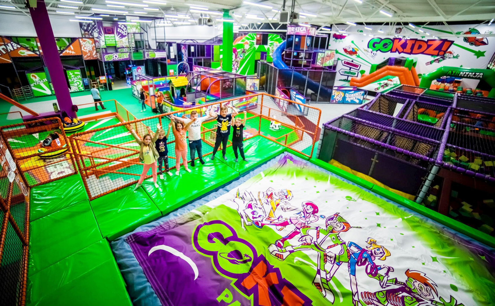 MEGA Weekend Dziecka w krakowskich Parkach Rozrywki GOjump, GOkidz! i GOair!