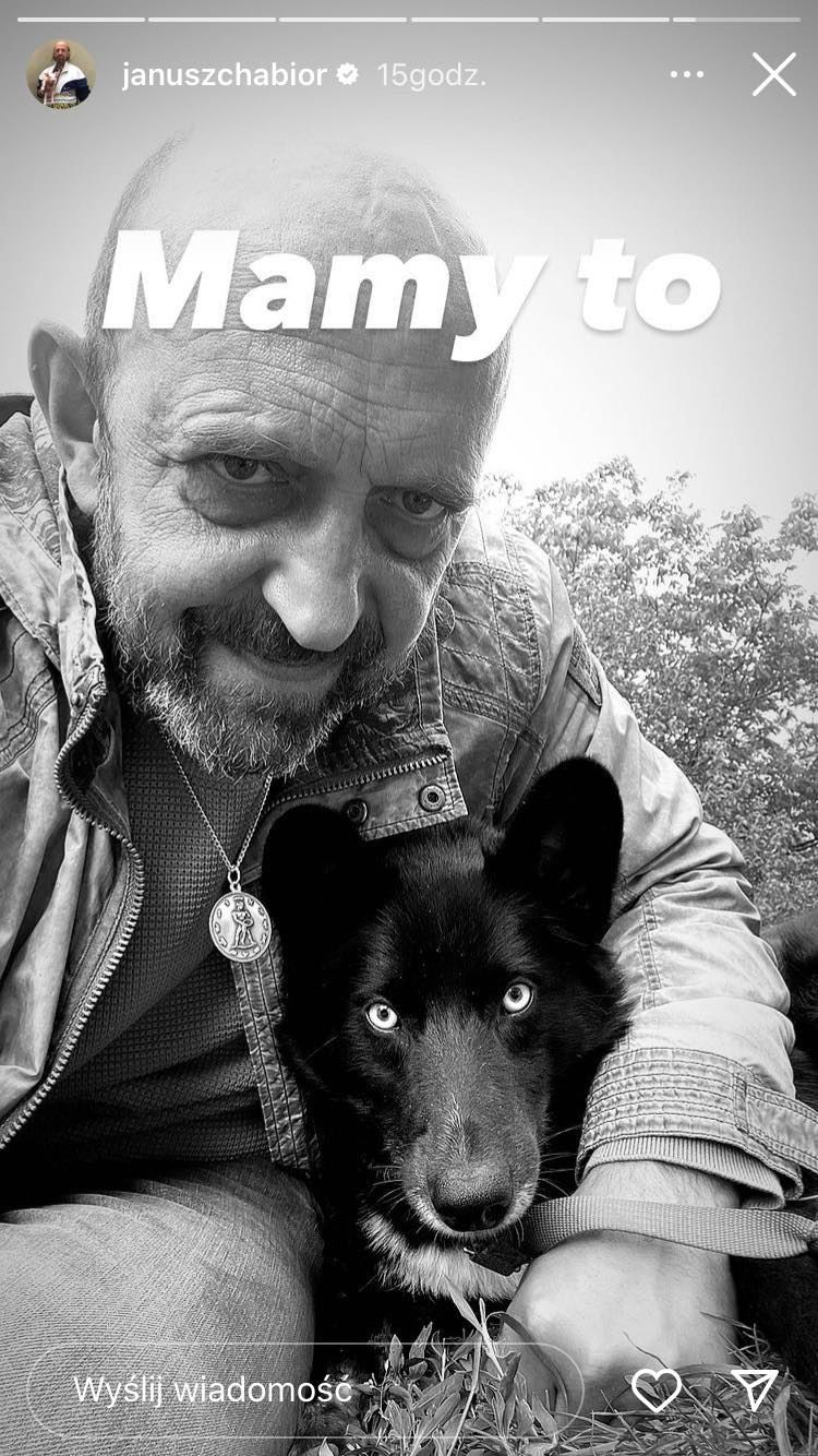 Janusz Chabior: "Nasza nowa rodzina". Fani: "Tyle szczęścia!" [ZDJĘCIA]