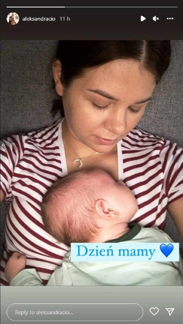 Aleksandra z programu: "Rolnik szuka żony" niedawno została mamą. Teraz pokazała nowe zdjęcie z synem. Ten kadr rozczula!