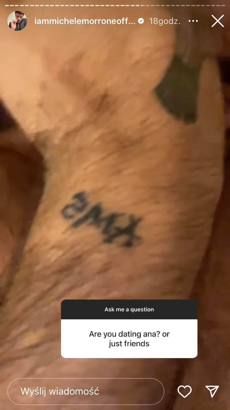 Morrone o Annie-Marii Siekluckiej: "Niesamowita kobieta". Odpowiedział na pytanie o ich relację!