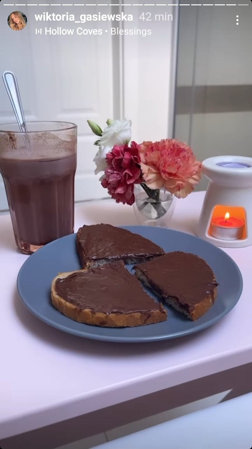 Wiktoria Gąsiewska opublikowała nagranie prosto z wanny. Pokazała swój idealny poranek [FOTO]