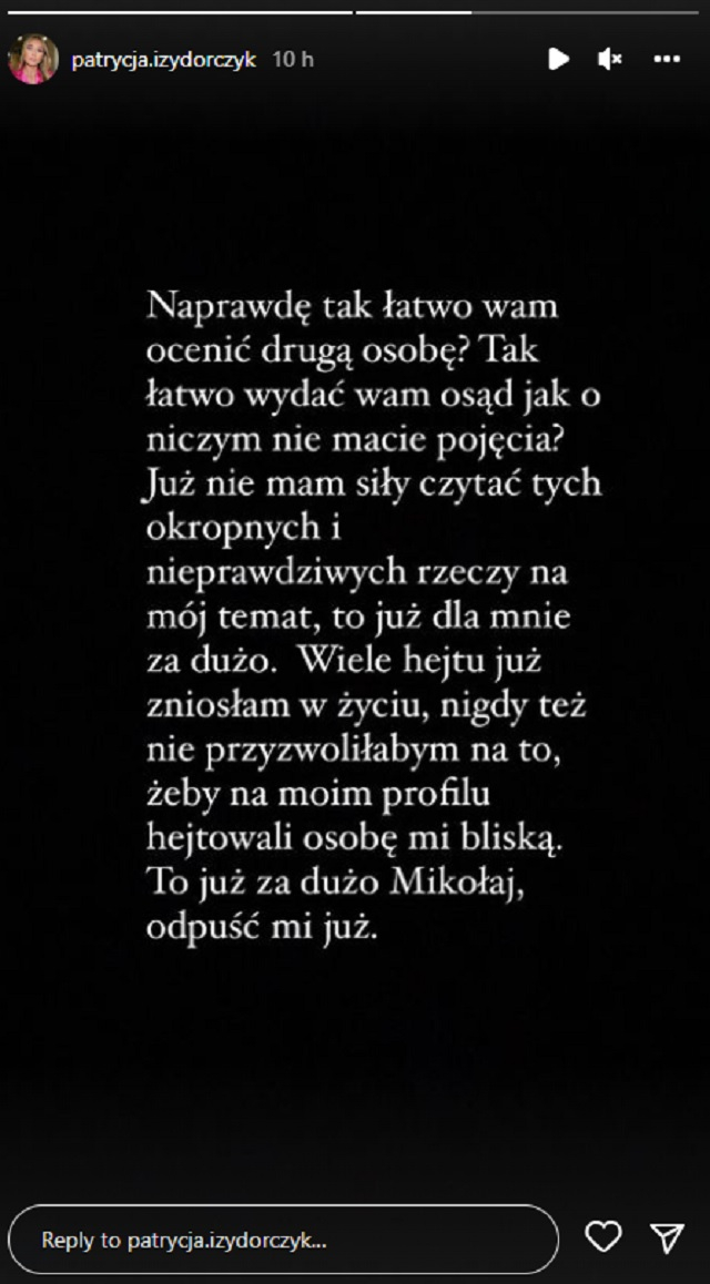 Mikołaj i Patrycja z "Love Island" komentują zakończenie związku. Mocna wymiana zdań między uczestnikami show! "Odpuść mi już"                                  