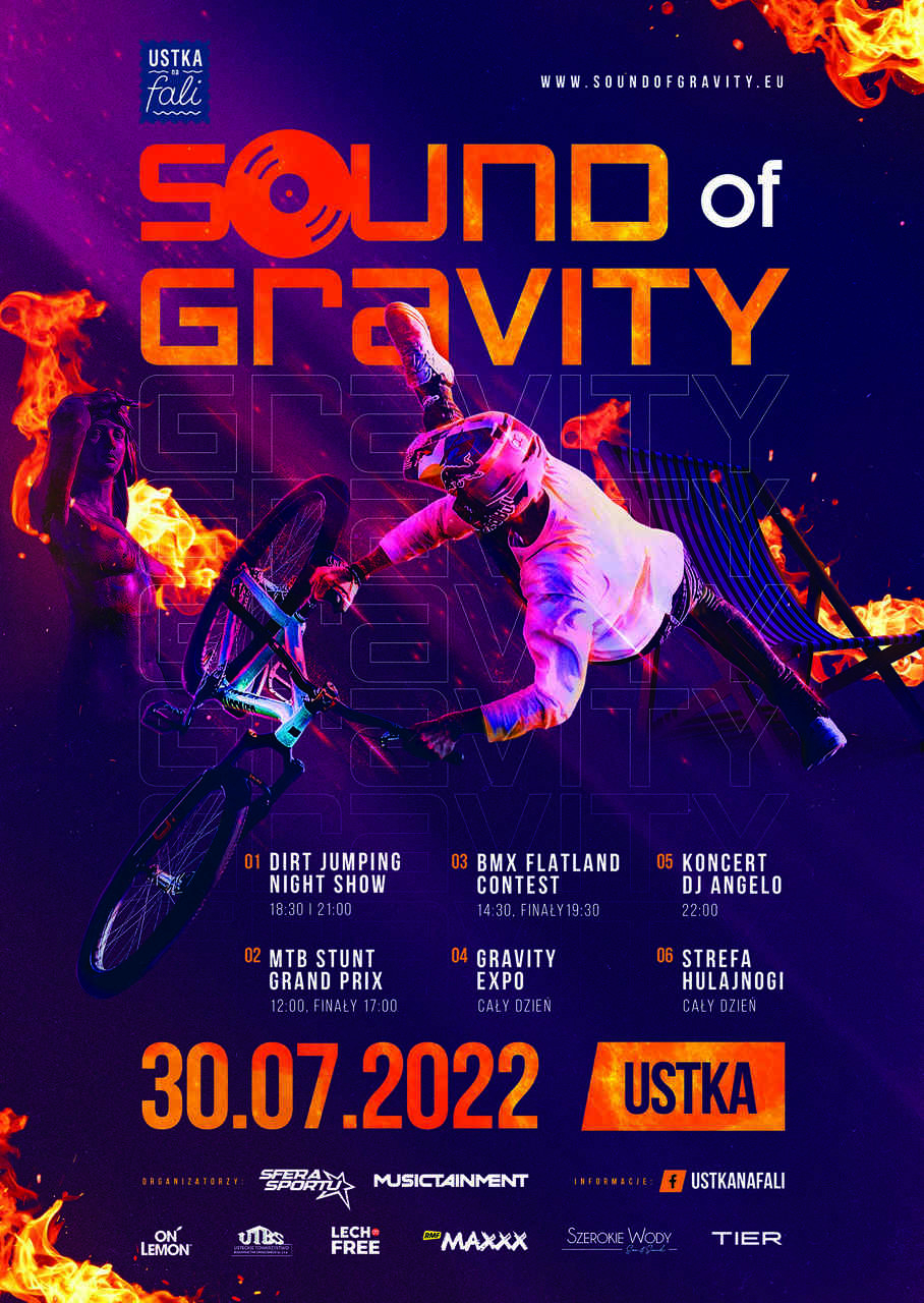 Sound of Gravity. Noc, piaszczysta plaża w Ustce, jupitery, efekty specjalne, muzyka i ekstremalne widowisko jakiego jeszcze nie było! Co w programie?