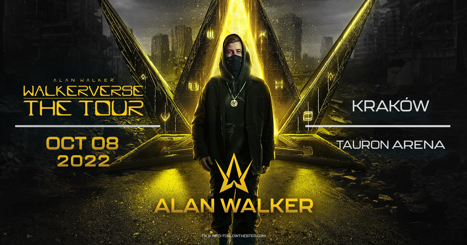 Alan Walker wystąpi już 8 października w TAURON Arenie Kraków! 