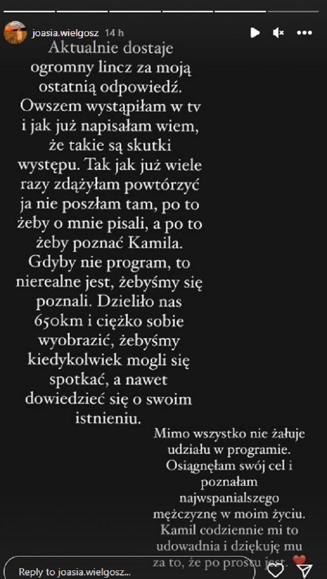 "Rolnik szuka żony". Joanna o ciąży i o udziale w show. Musiała się tłumaczyć przed internautami! 