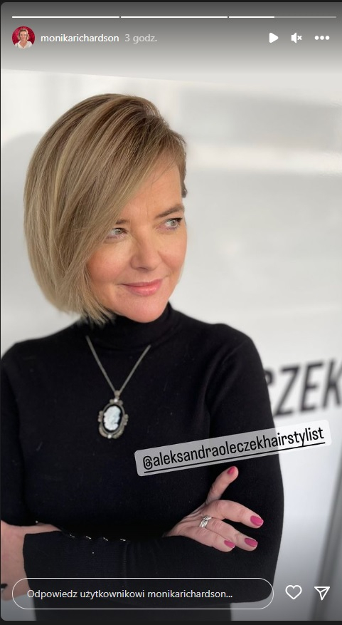 Monika Richardson całkowicie odmieniona! Nowa fryzura odjęła jej kilka lat [FOTO]