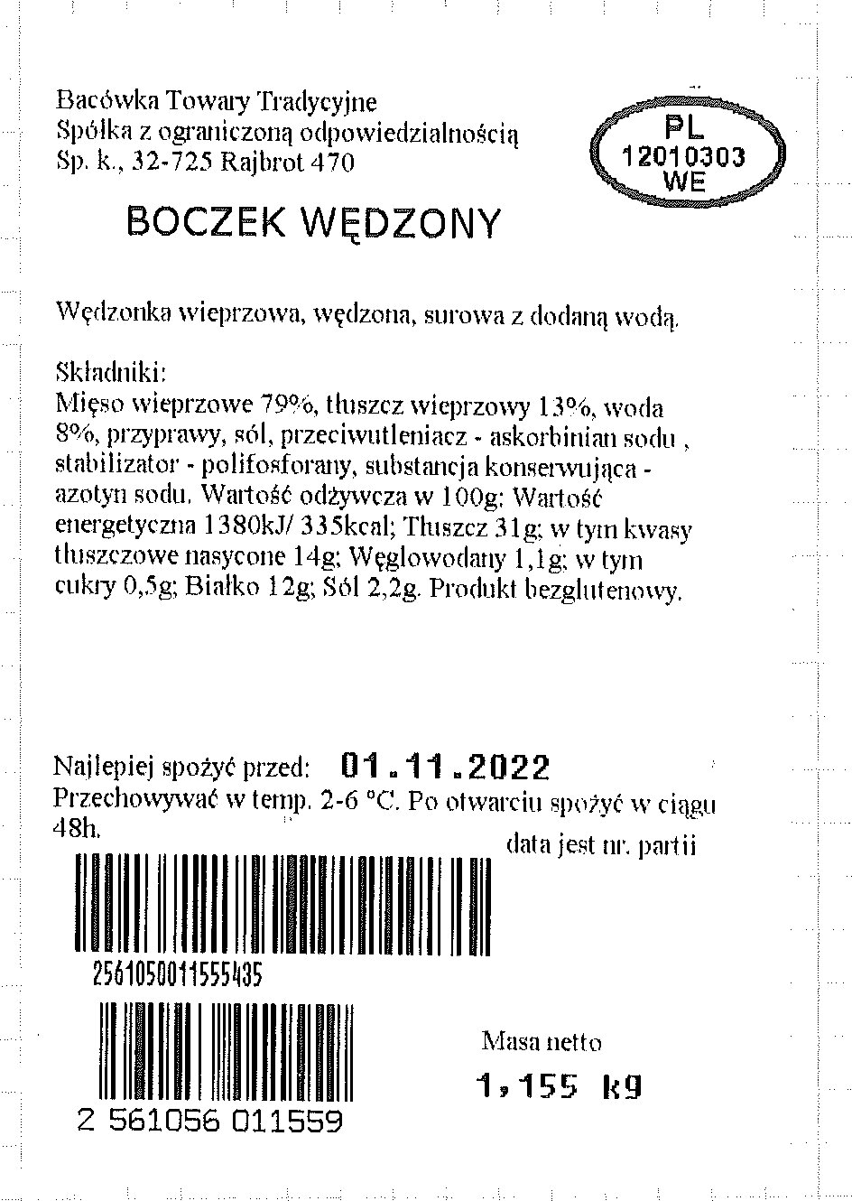 Groźna bakteria w boczku wędzonym. GIS wycofuje produkt z rynku