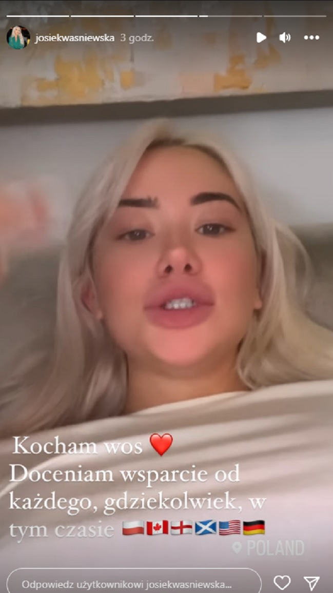 Kuba i Josie z "Love Island" nie są razem. Uczestniczka show zwróciła się do użytkowników sieci. Powiedziała, co o tym myśli 