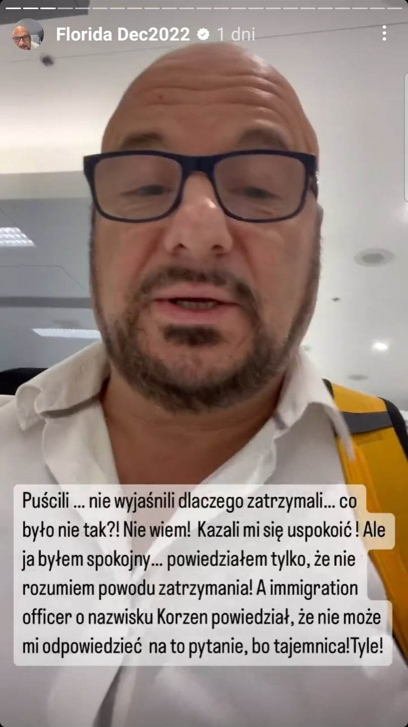 Piotr Gąsowski został zatrzymany w USA! "Nie wiem, o co chodzi"