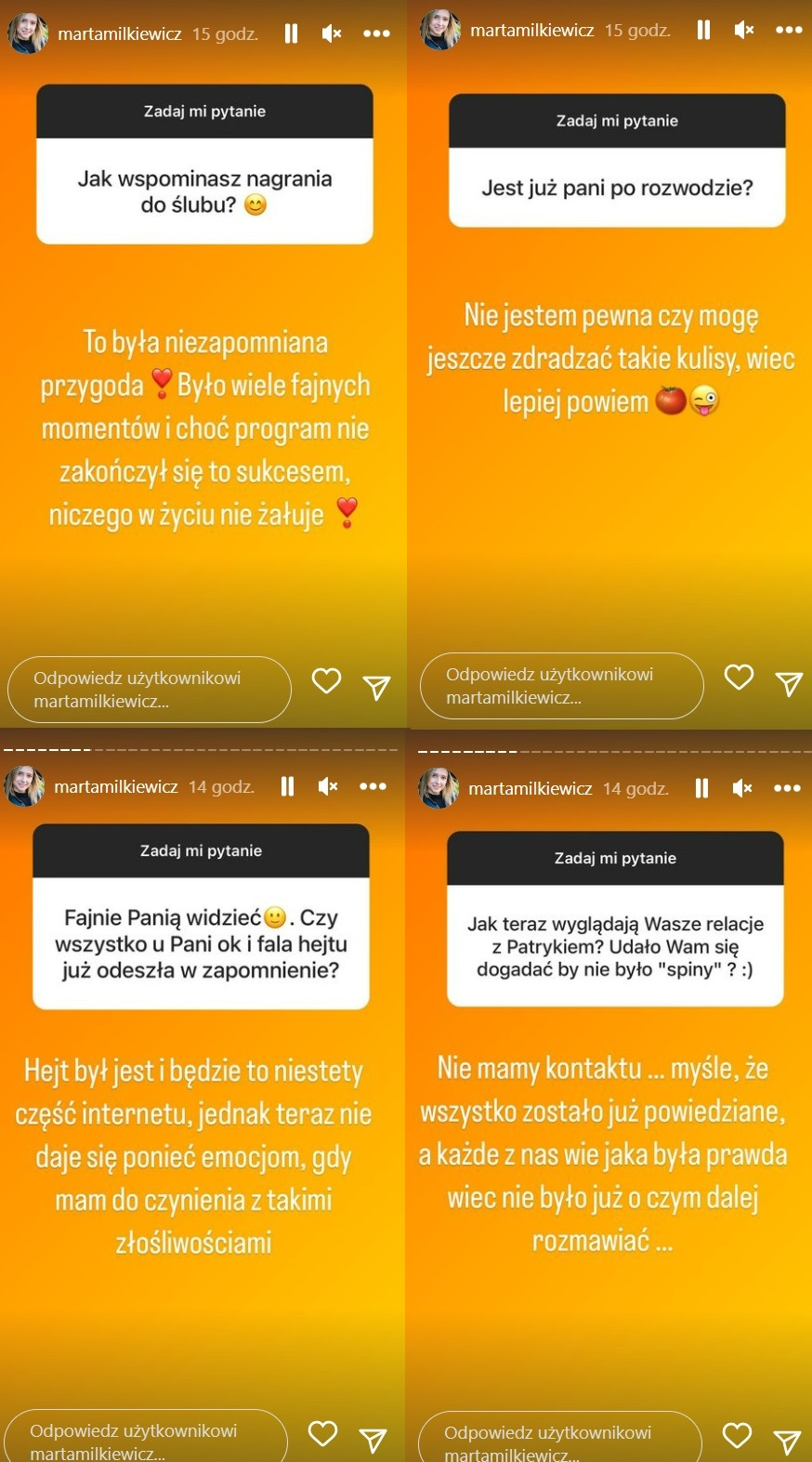 Marta ze "ŚOPW" przestała chodzić na randki! "Miłość przychodzi zawsze w najmniej oczekiwanym momencie" [FOTO]