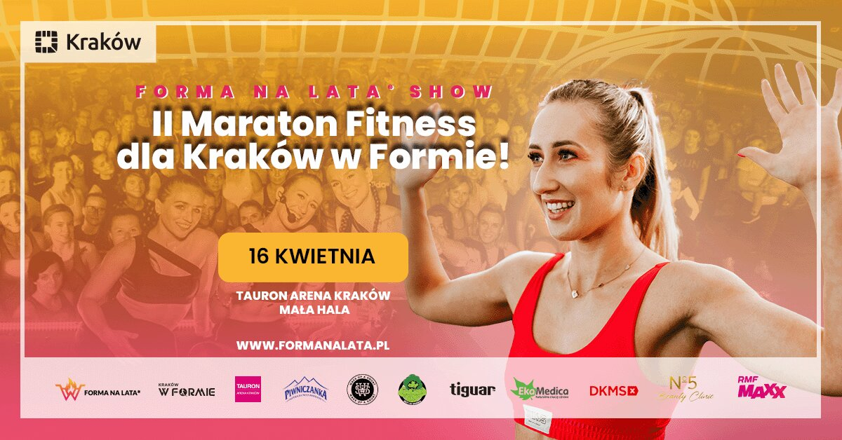 II edycja Maratonu Fitness 2023 Tauron Arena Kraków - Mała Hala