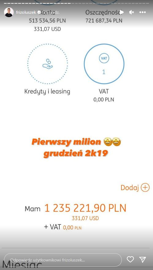 Kiedy Friz zarobił pierwszy milion? Youtuber ostatnio kupił zegarek za zawrotną kwotę