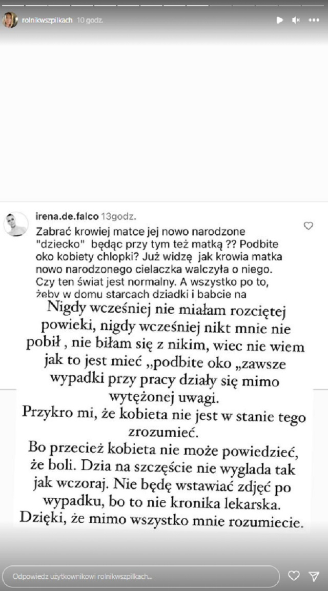 Małgorzata Borysewicz z "Rolnik szuka żony 4" pokazała poranioną twarz i zderzyła się z hejtem. Mocna odpowiedź uczestniczki show! 