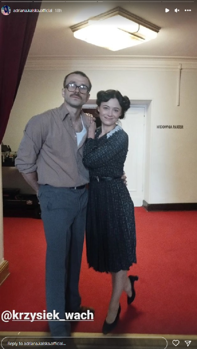 Adriana Kalska w sukni ślubnej. Zamiast pana młodego: inne znane "twarze"! [ZDJĘCIE]