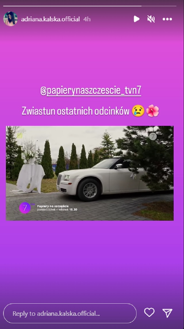 Koniec serialu "Papiery na szczęście". Adriana Kalska pokazała zwiastun ostatnich odcinków 