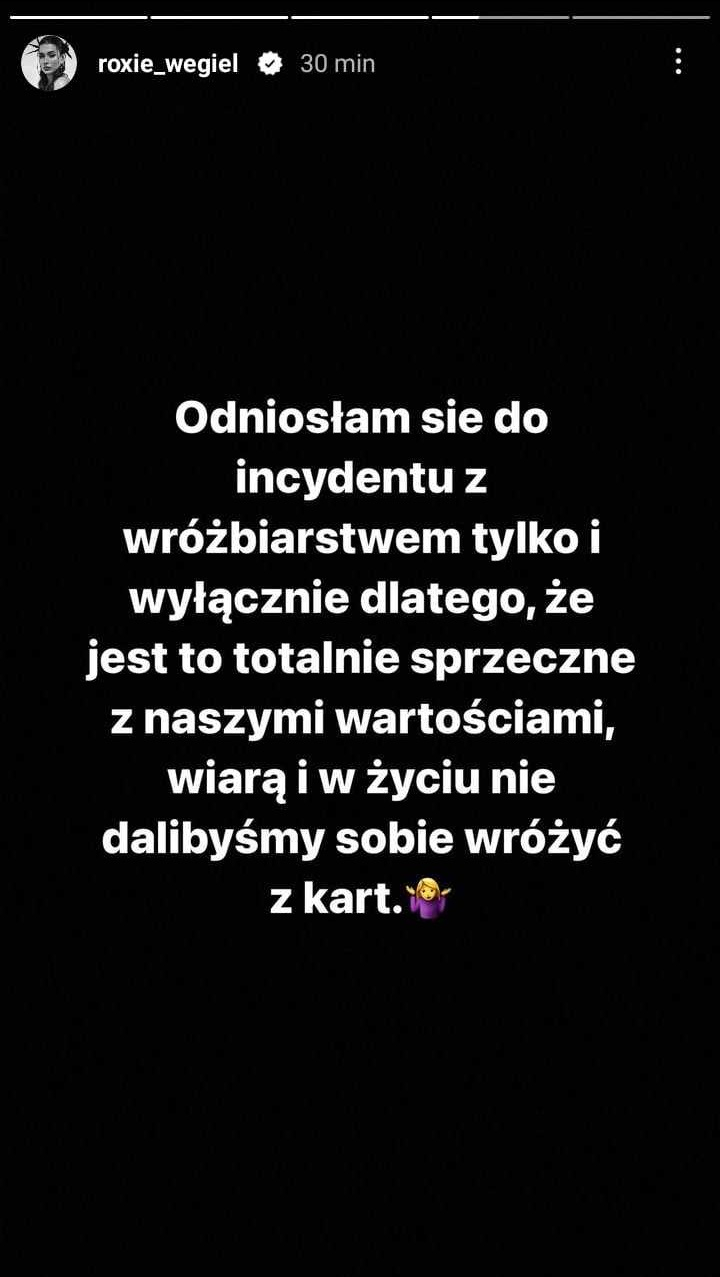 Roksana Węgiel pozwie tarocistkę? Wywróżyła jej rozstanie. 18-latka wydała oświadczenie